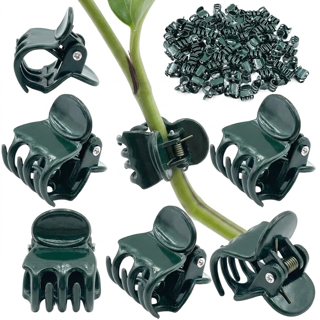 Florist Supply Bulk - Mini clips para plantas, 100 unidades,