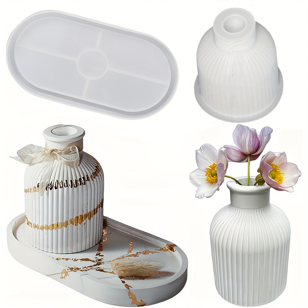Florist Supply Vases - Molde de silicona para bandeja de