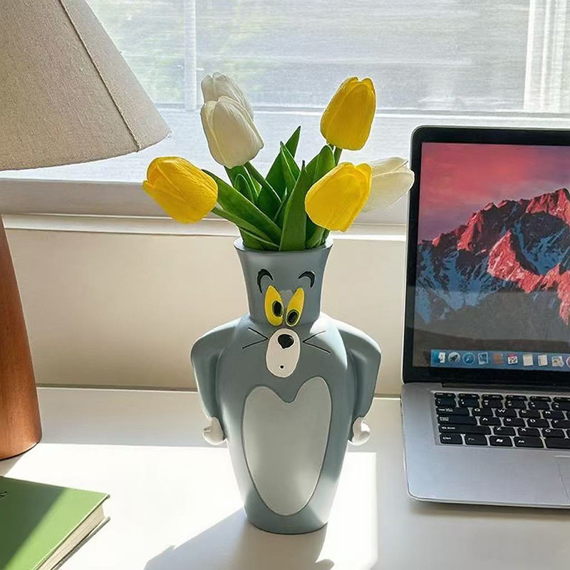 Florist Supply Vases - Jarrón Decorativo con Diseño de Tom