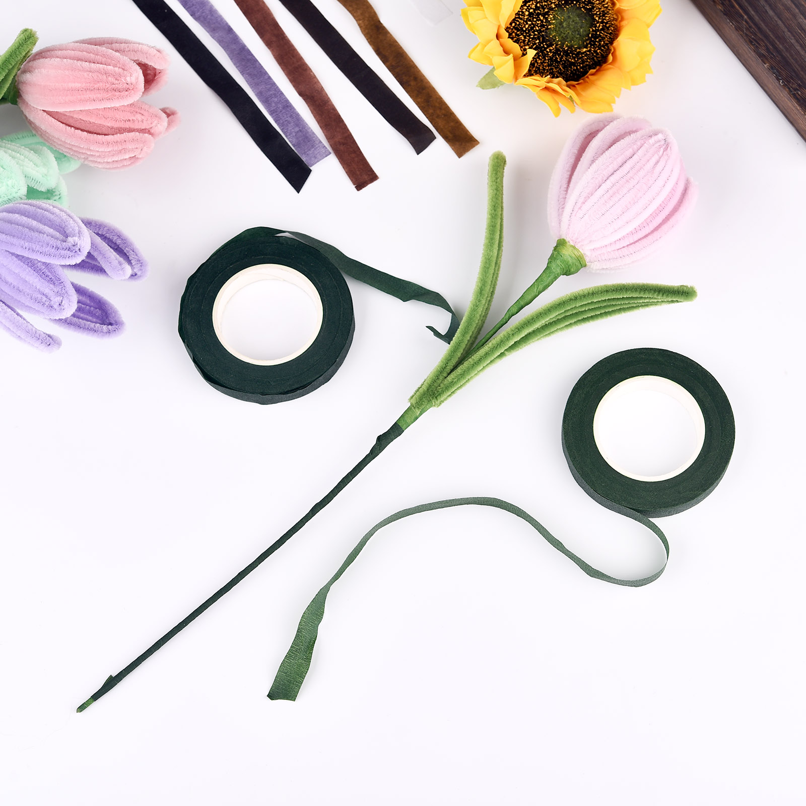 Cinta de tallo Floral de 30 ya - Florist Supply Bulk reseña y precio