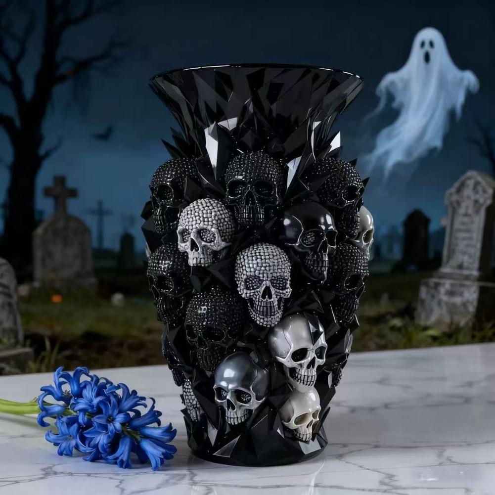 Jarrón de Resina con Calavera  - Florist Supply Vases reseña y precio